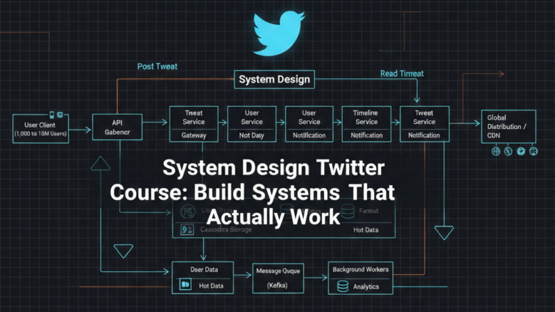 System Design Twitter Course