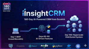 180-Day AI-Powered Customer Relationship Management (CRM) System from Scratch
