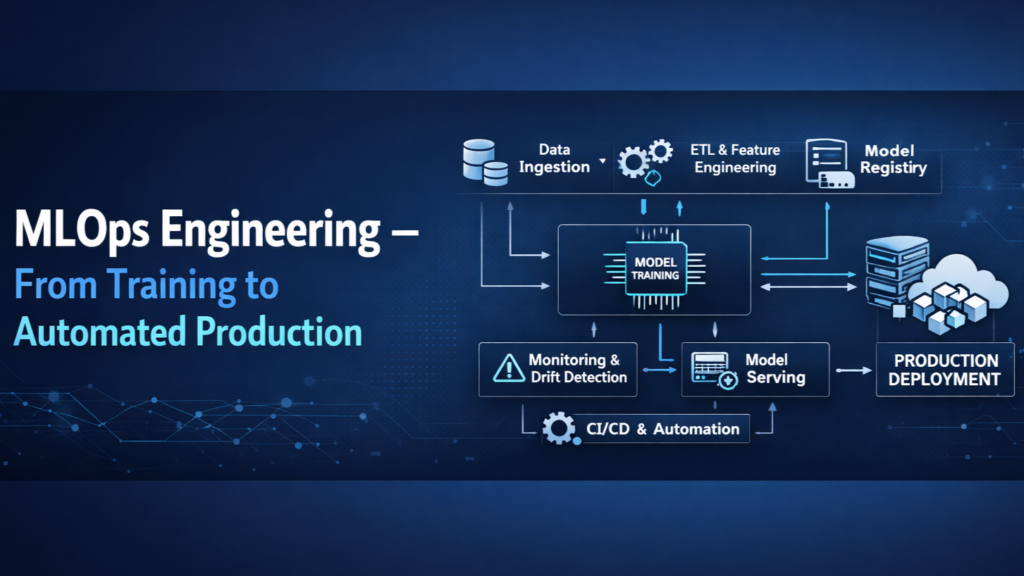 Educational content image for MLOps Engineering – From Training to Automated Production