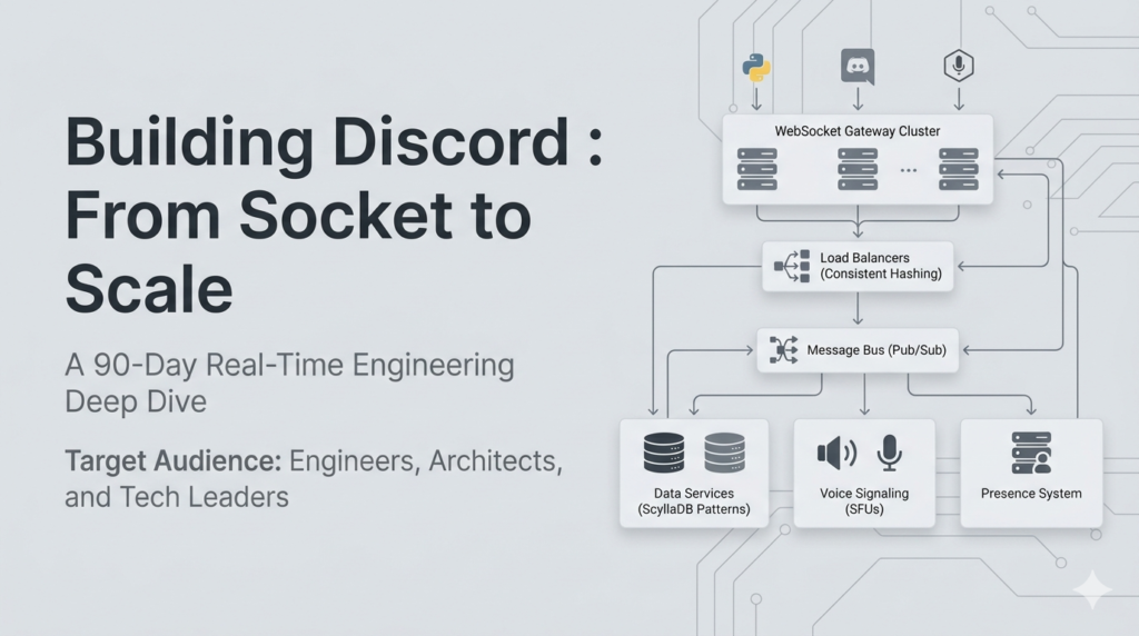 Educational content image for Building Discord : From Socket to Scale