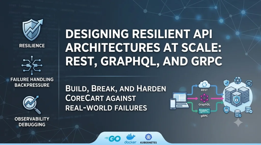 Educational content image for Designing Resilient API Architectures at Scale: REST, GraphQL, and gRPC