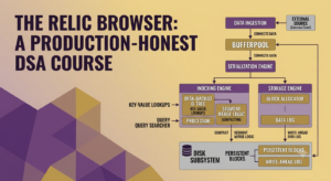 Educational content image for The Relic Browser: A Production-Honest DSA Course