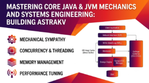 Educational content image for Mastering Core Java & JVM Mechanics and Systems Engineering: Building AstraKV